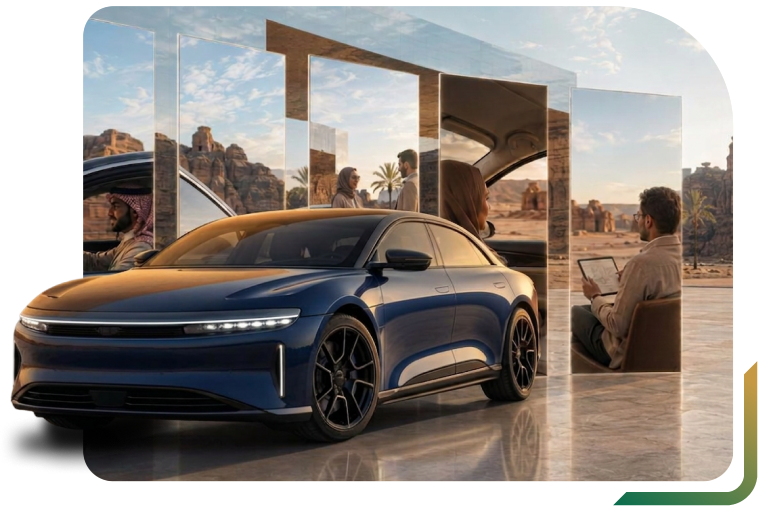 Drivers with a car in AlUla